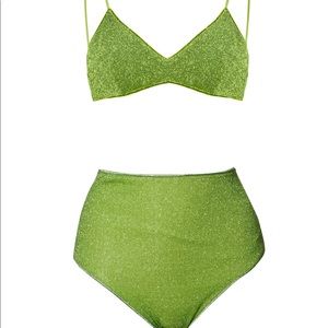 Fits like M- Oseree lumiere high waisted bikini
